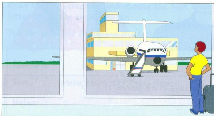 An airport