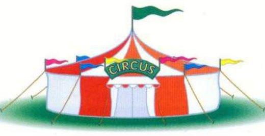 A circus tent