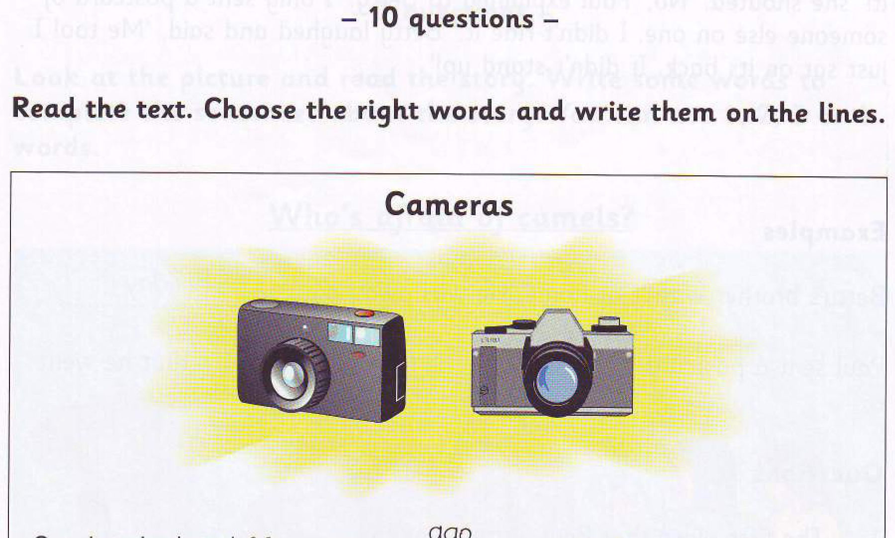 Old and new cameras
