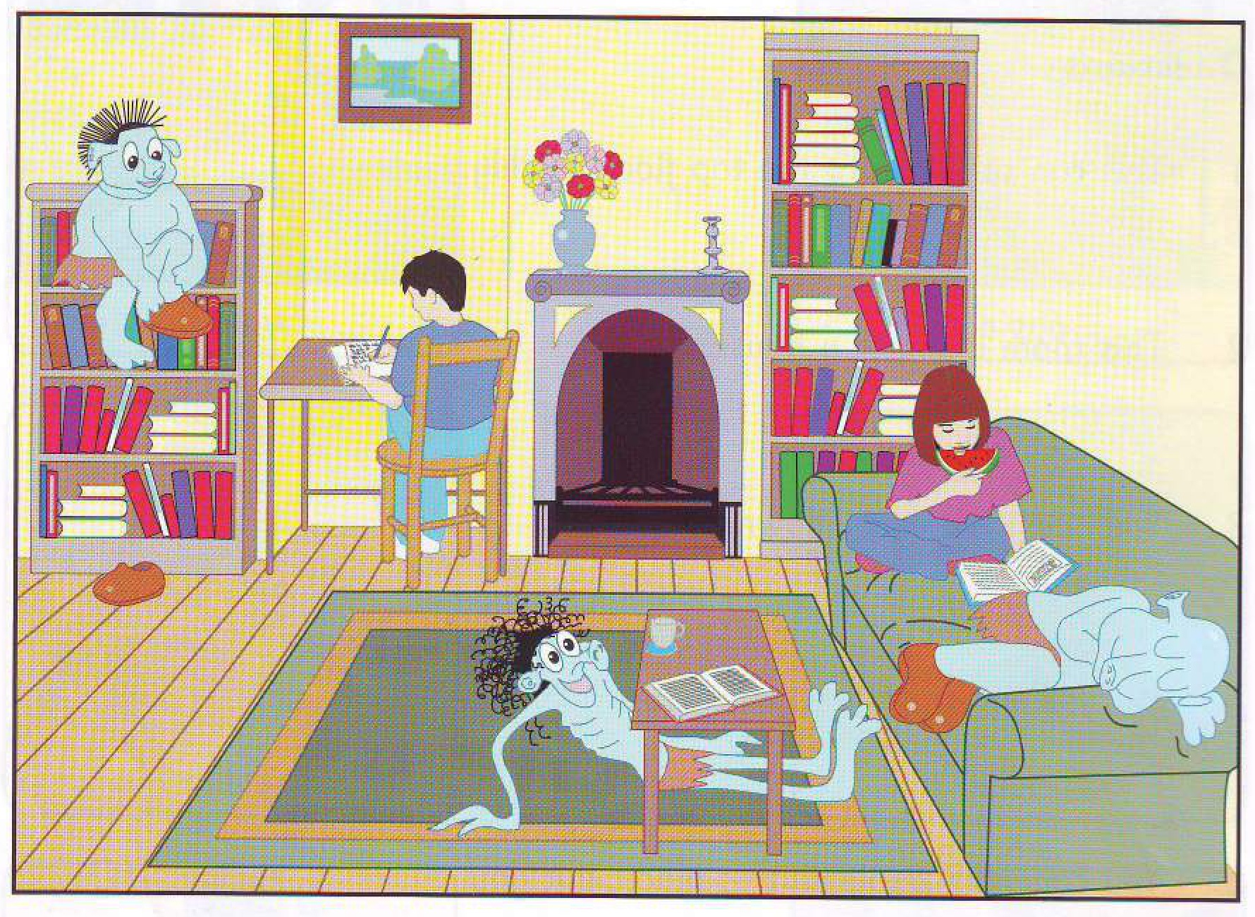Part 2 scene: a living room