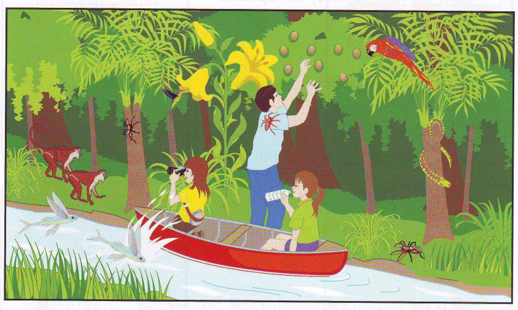 Part 2 scene: a jungle river