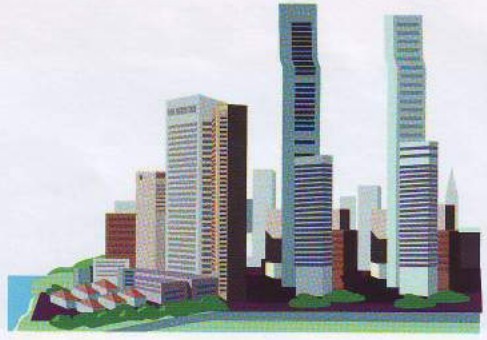 A city