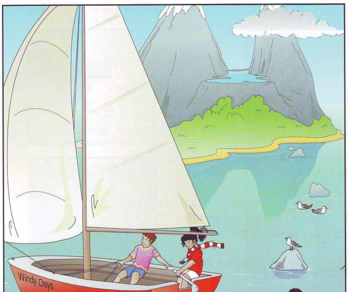 Part 2 scene: boats on the sea