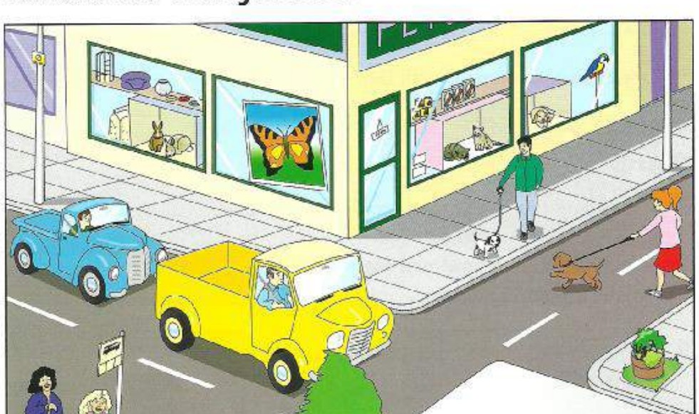Part 2 scene: a busy street