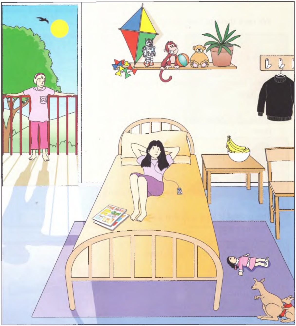 Part 2 scene: a bedroom