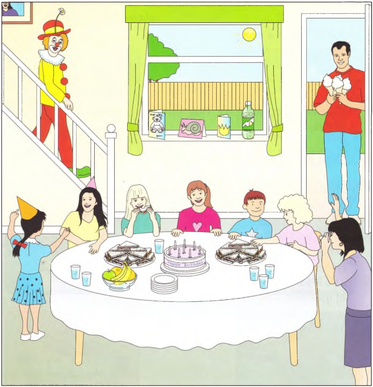 Part 2 scene: a birthday party