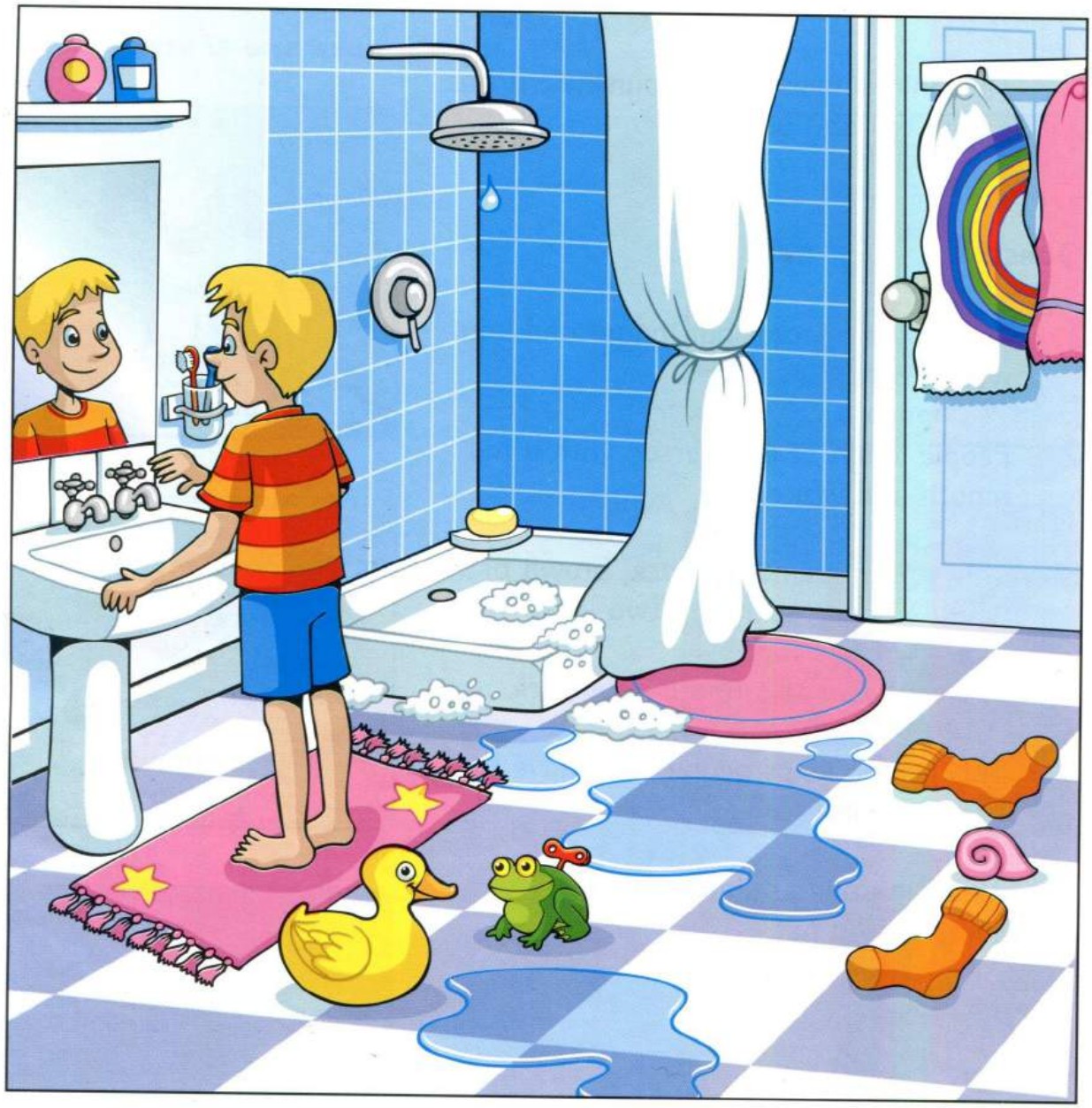 Part 2 scene: a bathroom