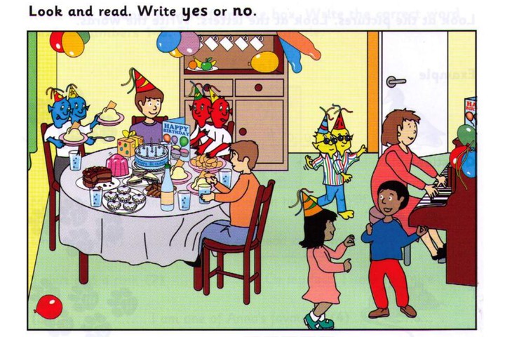 Part 2 birthday party scene with monsters