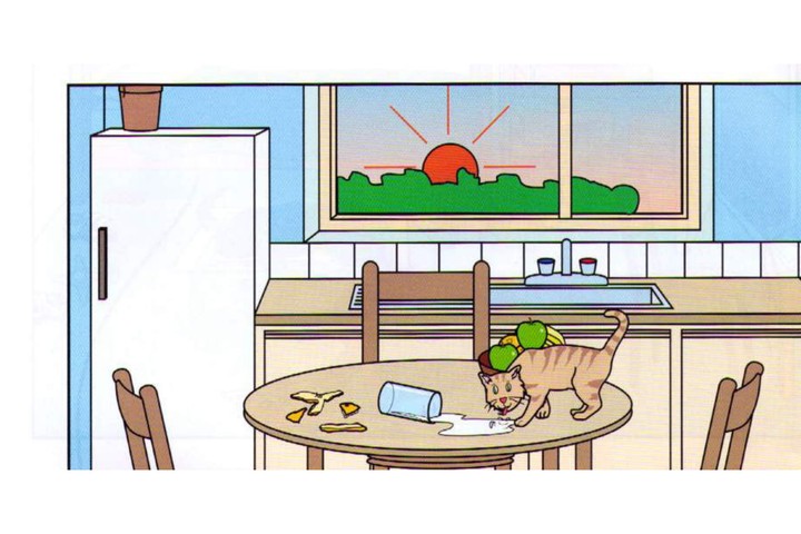 Scene C: kitchen in the day