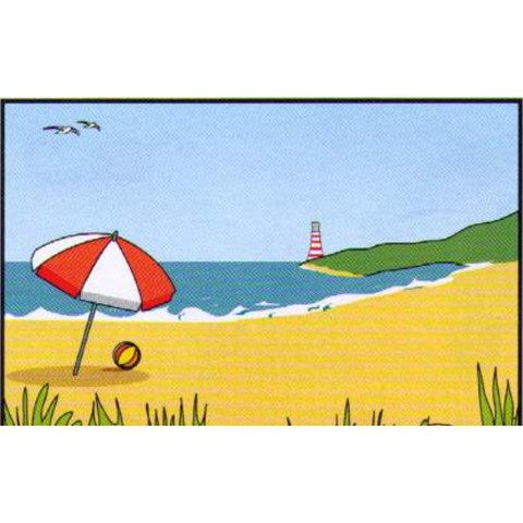 A beach