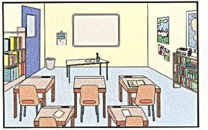 A classroom