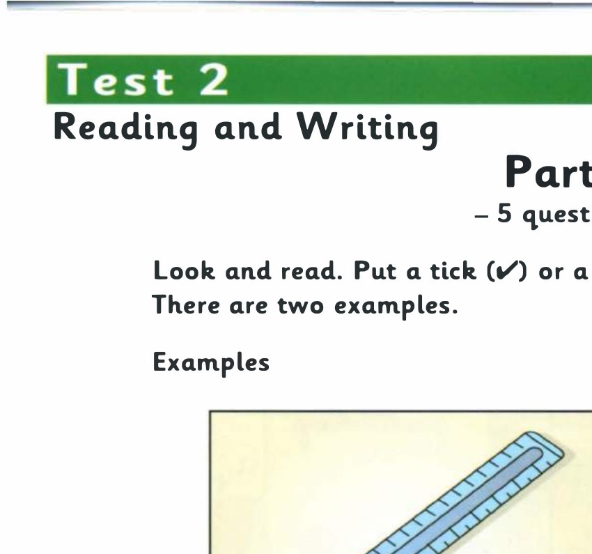 Example 1: ruler