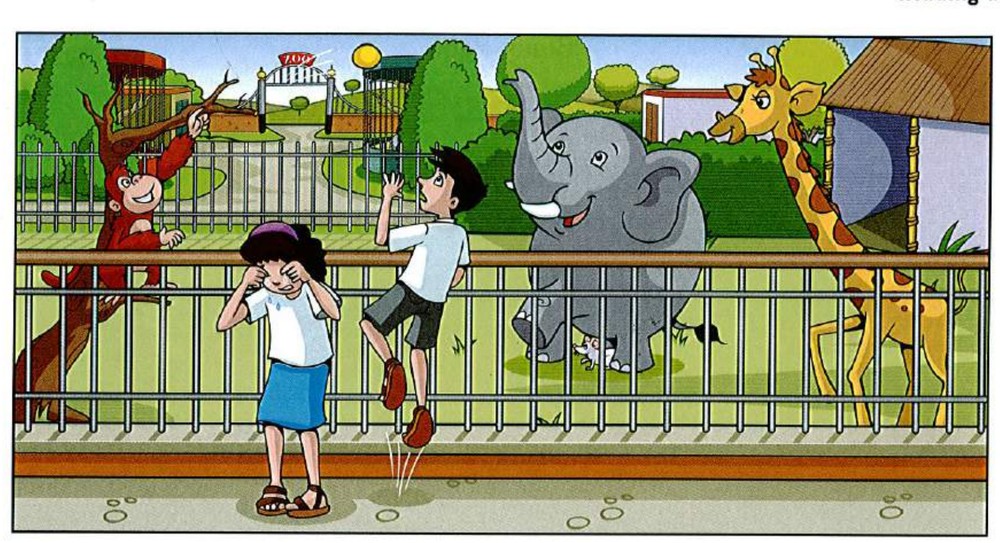 Part 5 scene B: monsters standing in shop