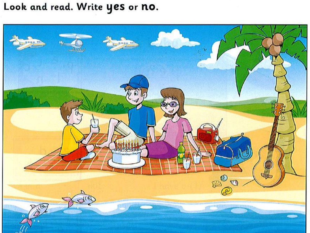 Part 2 beach picnic scene