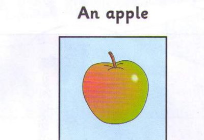 An apple