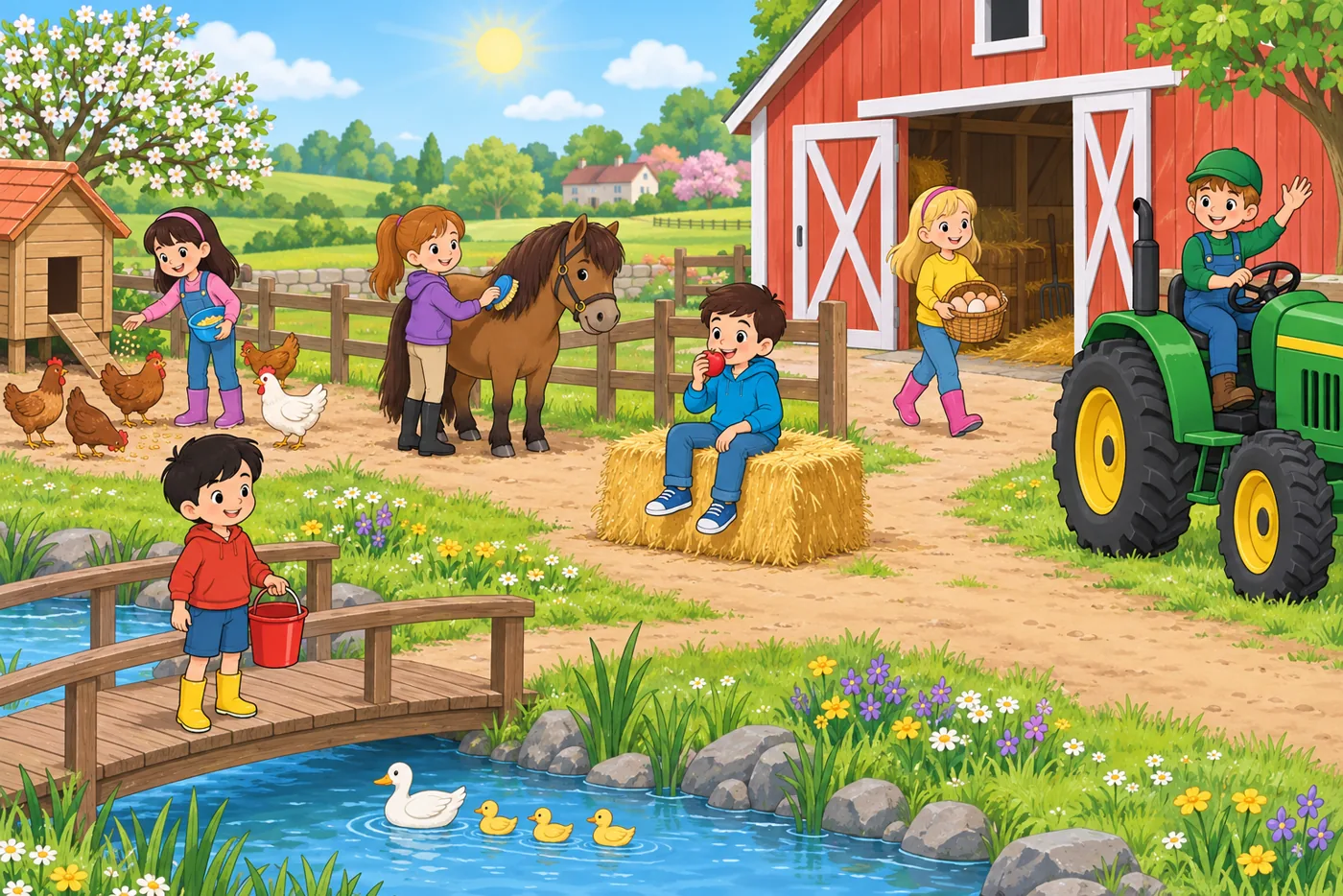 A Spring Morning at Sunnybrook Farm - Part 1