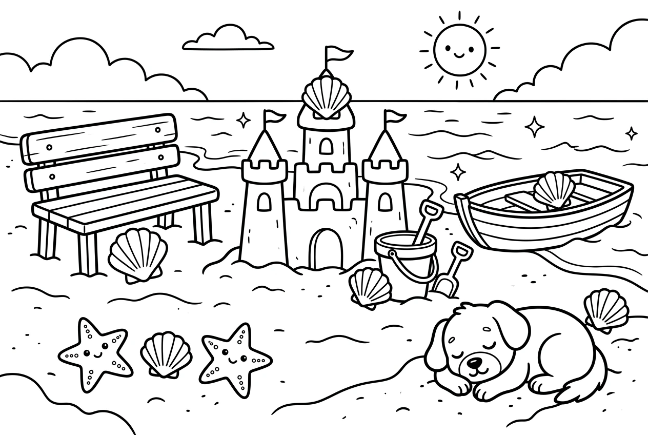 A Fun Day at Sunny Beach shells - Part 4