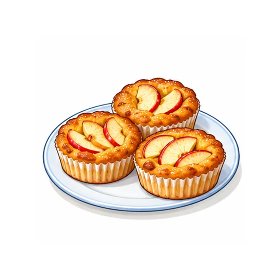apple cakes