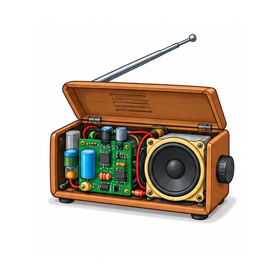 repairing a radio