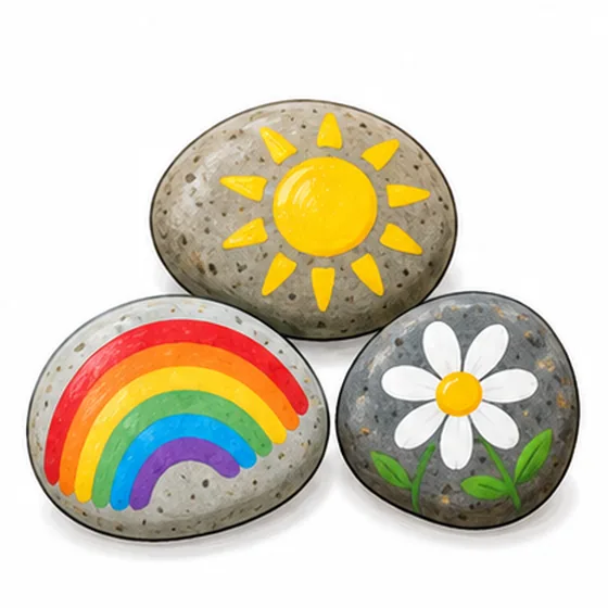 painted stones