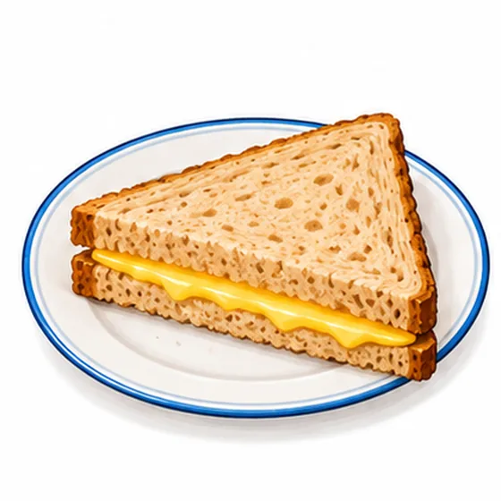 a cheese sandwich