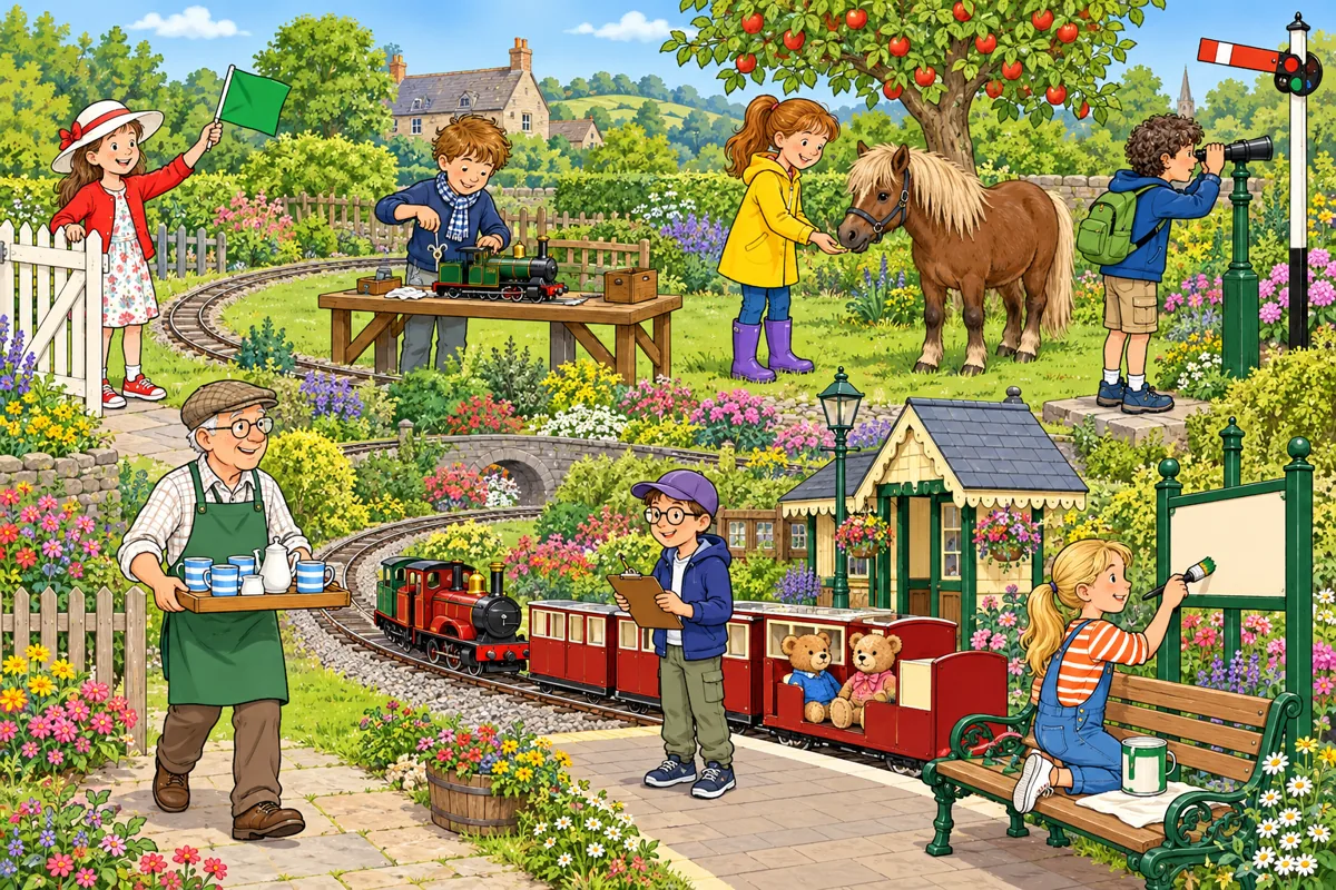 Garden railway listening
