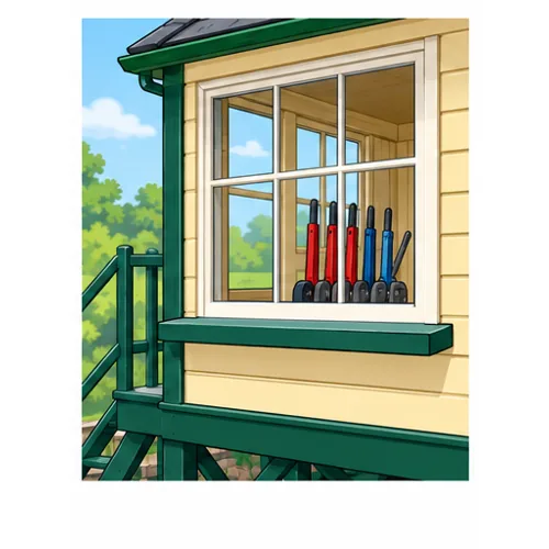 signal box window ledge