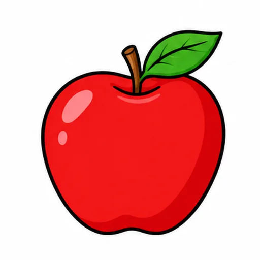 an apple