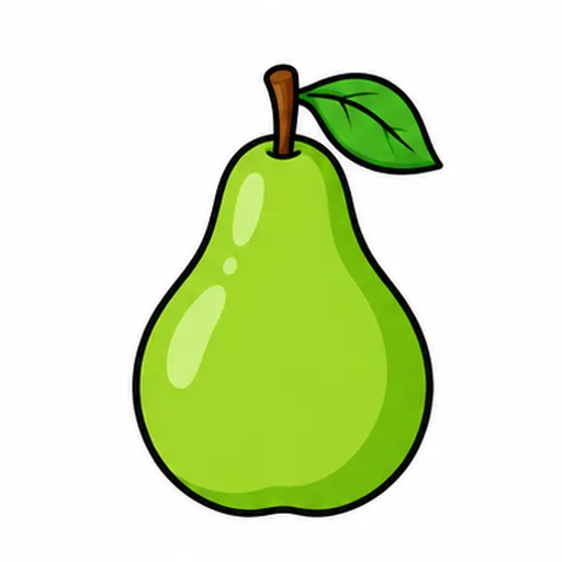 a pear