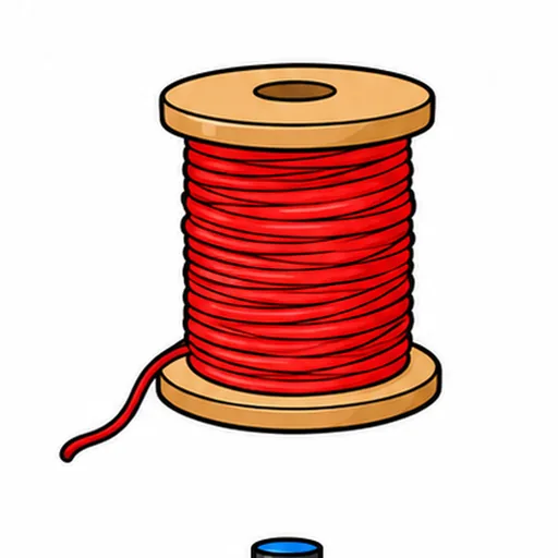 red string
