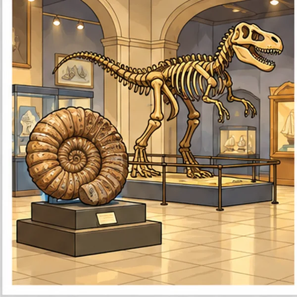 The fossil room
