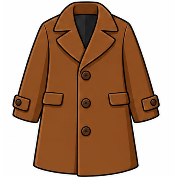 brown coat