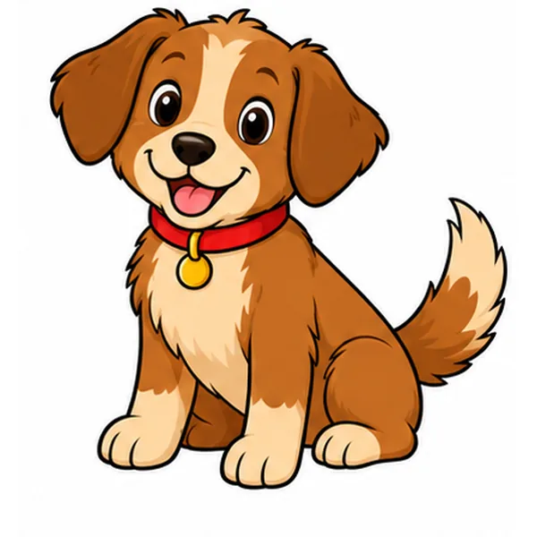brown dog