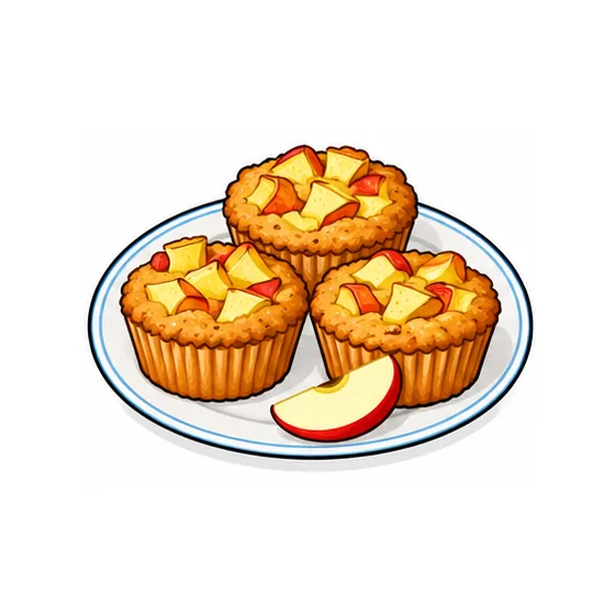 Apple cakes