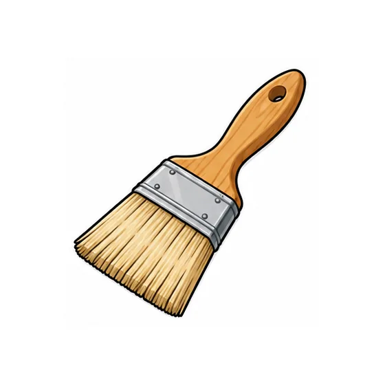 A paintbrush